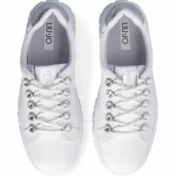 Femme Liu-Jo Baskets en Cuir Lovely blanches