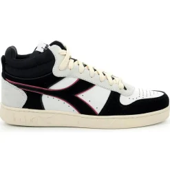 New Diadora Baskets en Cuir Magic Basket blanc/noir