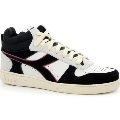 New Diadora Baskets en Cuir Magic Basket blanc/noir