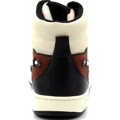 Hot Diadora Baskets en Cuir Magic Baske Mi orange/marron