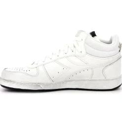 Homme Diadora Baskets en Cuir Magic Icona blanches