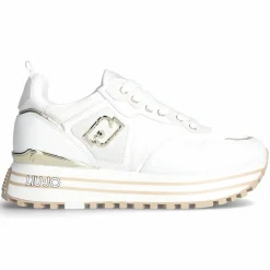 Outlet Liu-Jo Baskets en Cuir Maxi blanches