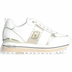 Liu-Jo Baskets en Cuir Maxi blanches