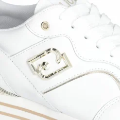 Hot Liu-Jo Baskets en Cuir Maxi blanches