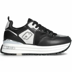 Online Liu-Jo Baskets en Cuir Maxi noires