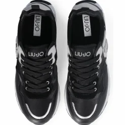 Online Liu-Jo Baskets en Cuir Maxi noires