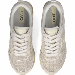 Liu-Jo Baskets en Cuir Maxi sable