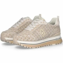 Liu-Jo Baskets en Cuir Maxi sable