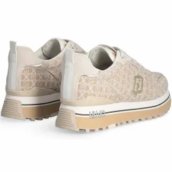 Liu-Jo Baskets en Cuir Maxi sable