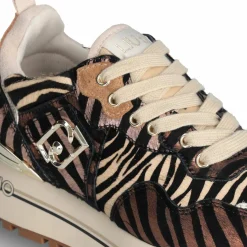 Hot Liu-Jo Baskets en Cuir Maxi zébre