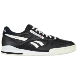 Homme Reebok Baskets en Cuir Phase 1 Dressed noires