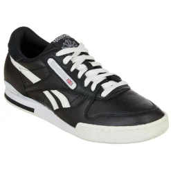 Homme Reebok Baskets en Cuir Phase 1 Dressed noires