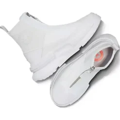 Femme Converse Baskets en Cuir Run Star Legacy Chelsea Luxe blanches