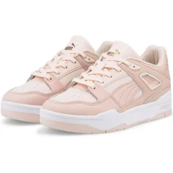 Femme Puma Baskets en Cuir Slipstream Slptm Prm roses