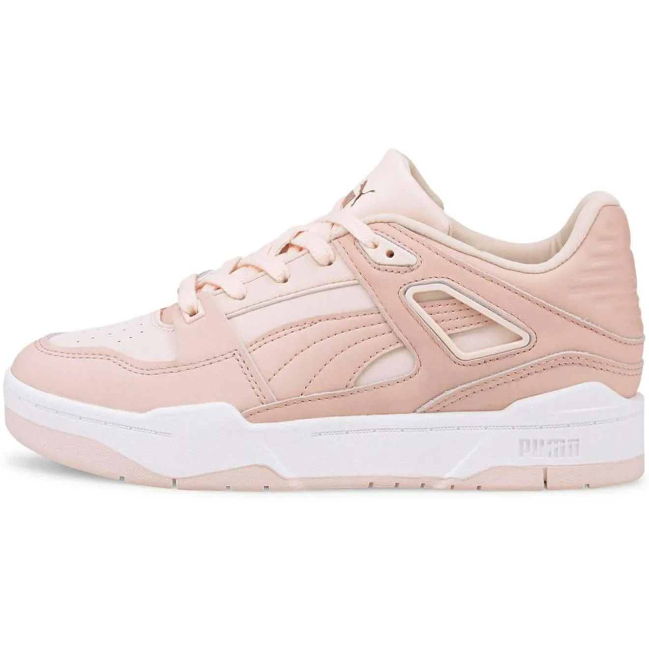 Femme Puma Baskets en Cuir Slipstream Slptm Prm roses