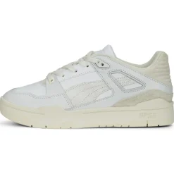 Clearance Puma Baskets en Cuir Slipstream Thrifted blanc/beige