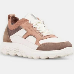 Sale Geox Baskets en Cuir Spherica multicolores