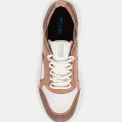 Sale Geox Baskets en Cuir Spherica multicolores