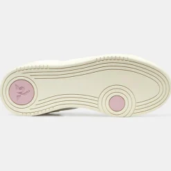 Femme Le Coq Sportif Baskets en Cuir Stadium blanc/rose