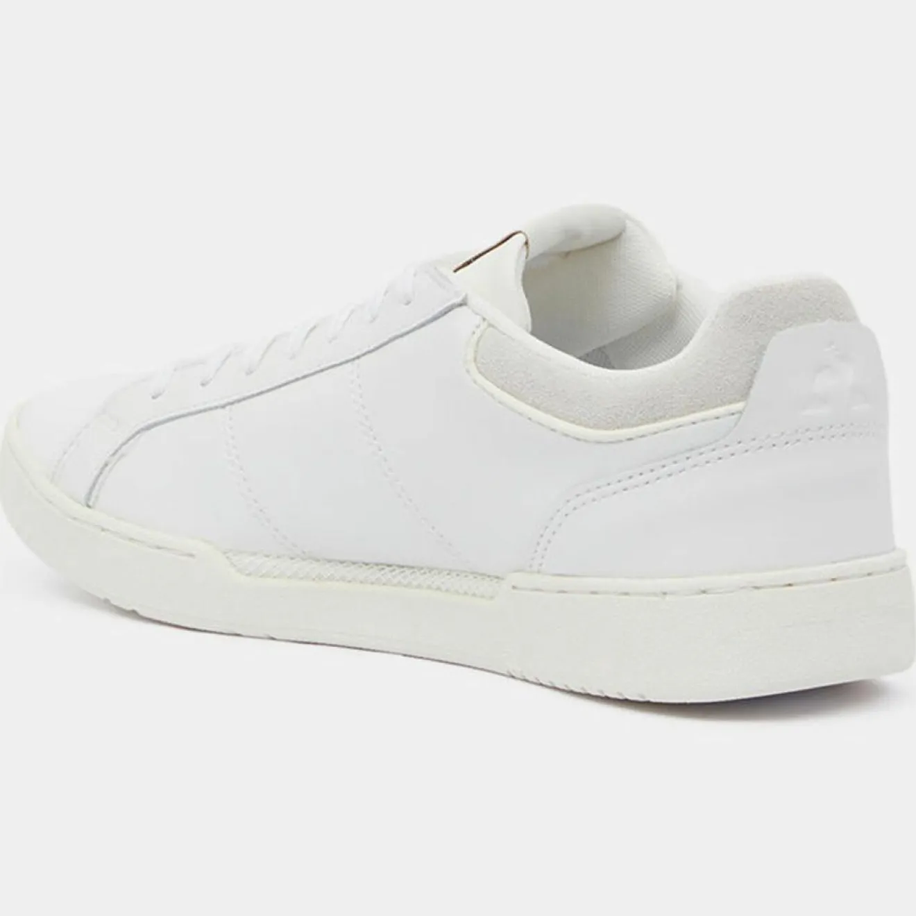 Femme Le Coq Sportif Baskets en Cuir Stadium blanches