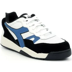 Online Diadora Baskets en Cuir Winner Sl noir/bleu/blanc