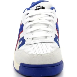 Homme Diadora Baskets en Cuir Winner Sl blanc/bleu