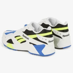 Homme Reebok Baskets en mesh Aztrek blanc/noir/jaune