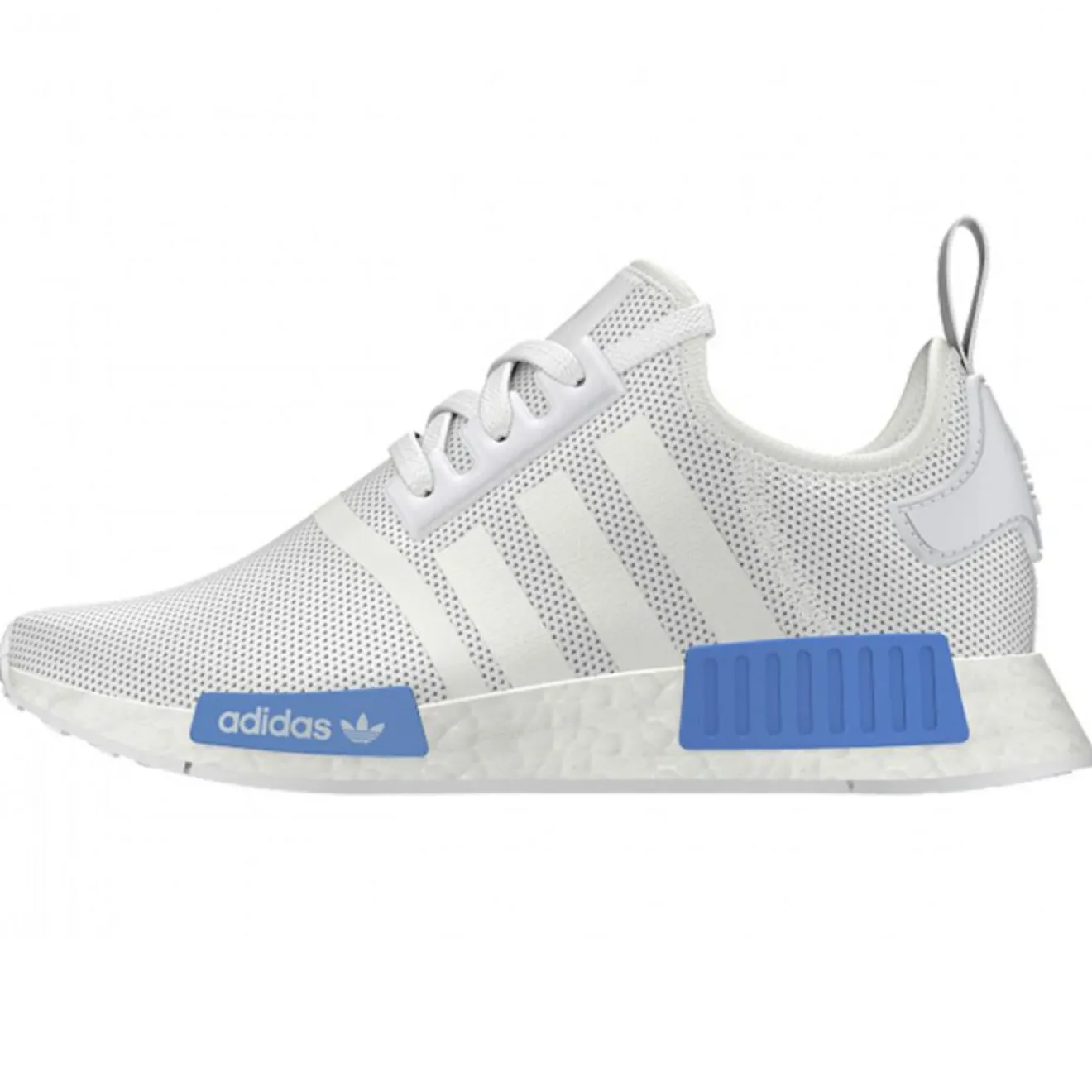 Clearance Adidas Baskets en Mesh Nmd R1 J blanches