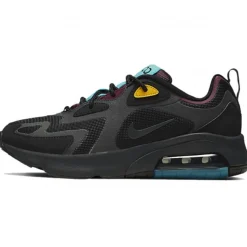 Best Nike Baskets en Tissu & Cuir Air Max 200 noir/bleu/bordeaux