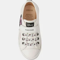 Outlet Geox Baskets en Toile Ciak X Disney blanches