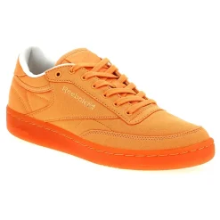 Femme Reebok Baskets en Toile Club C 85 Canvas orange