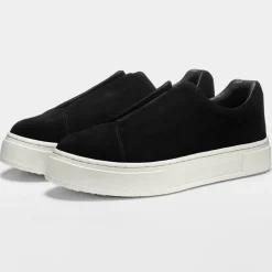 Femme Eytys Baskets en Velours de Cuir Doja So Suede noires