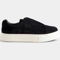 Femme Eytys Baskets en Velours de Cuir Doja So Suede noires