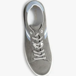 Online Bocage Baskets en Velours de Cuir Koumac grises