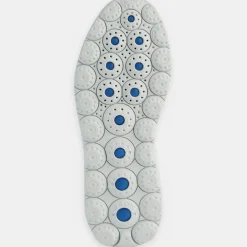 Homme Geox Baskets en Velours de Cuir Spherica bleu marine