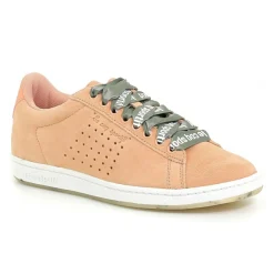 Best Le Coq Sportif Baskets en Velours de Cuir Courtset rose moyen