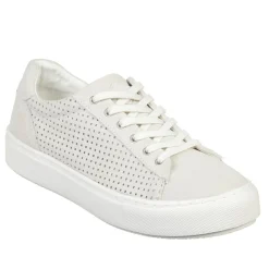 Clearance Palladium Baskets en Velours de Cuir ajourées Maliga Sud écrues