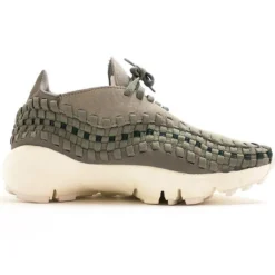Homme Nike Baskets en Velours de Cuir Wmn Footscape Woven gris/vert/blanc