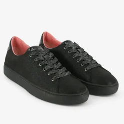 Outlet Mellow Yellow Baskets Evalie en Toile irisées noires