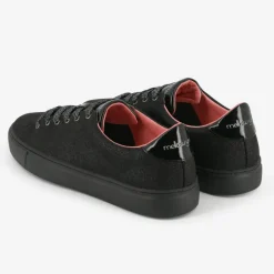 Outlet Mellow Yellow Baskets Evalie en Toile irisées noires