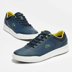 Hot Lacoste Baskets Explorateur Sport 317 5 bleu marine/jaune