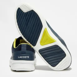 Hot Lacoste Baskets Explorateur Sport 317 5 bleu marine/jaune