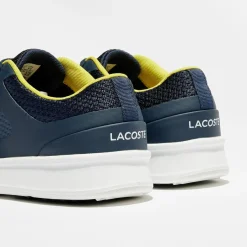 Hot Lacoste Baskets Explorateur Sport 317 5 bleu marine/jaune
