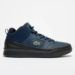 Homme Lacoste Baskets Explorateur Spt Mid 417 2 Q4 bleu marine/noir