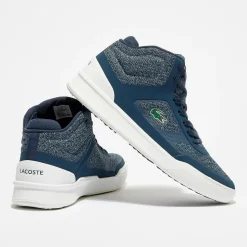 Best Lacoste Baskets Explorateur Spt Mid 317 2 bleu marine/blanc