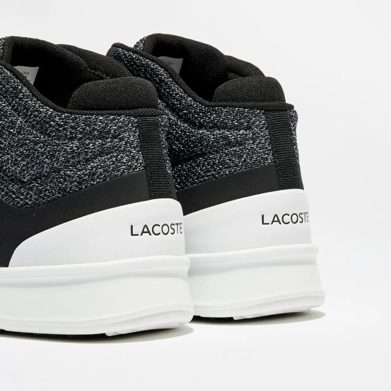 Clearance Lacoste Baskets Explorateur Spt Mid 317 2 noir/blanc