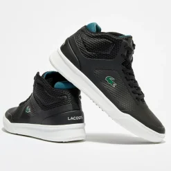 Homme Lacoste Baskets Explorateur Spt Mid 317 5 noir/vert foncé