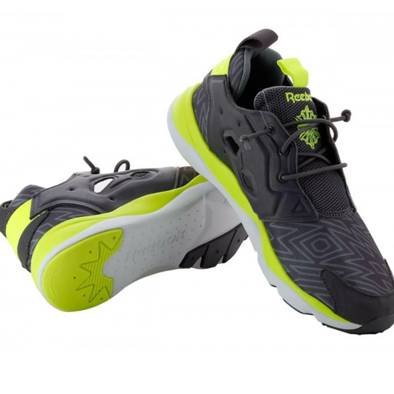 Best Reebok Baskets Furlyte gris/jaune