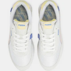 Femme Puma Baskets Future Rider blanc/gris