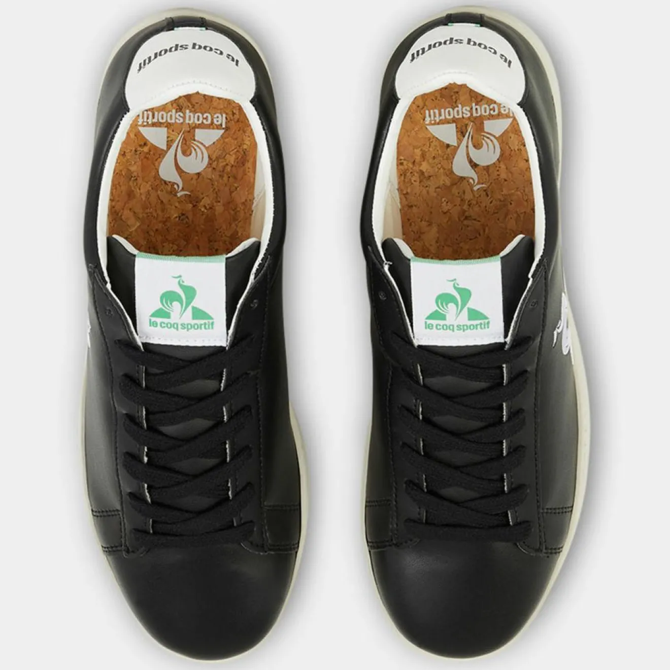Outlet Le Coq Sportif Baskets Gaia noires